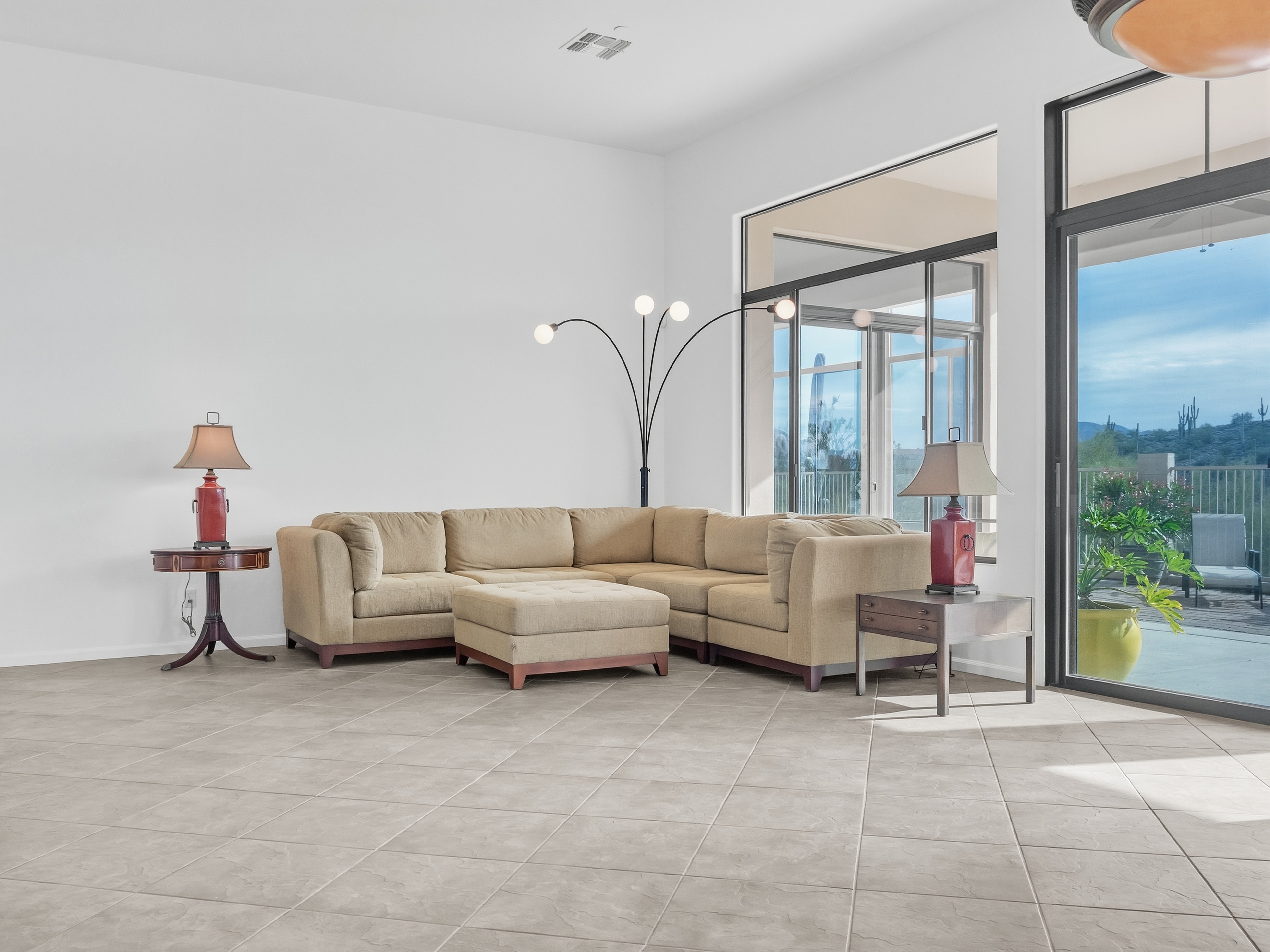 Professional real estate living room photo