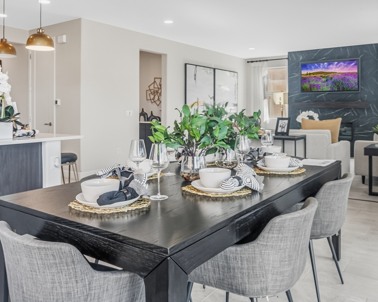 Professional real estate dining room photo