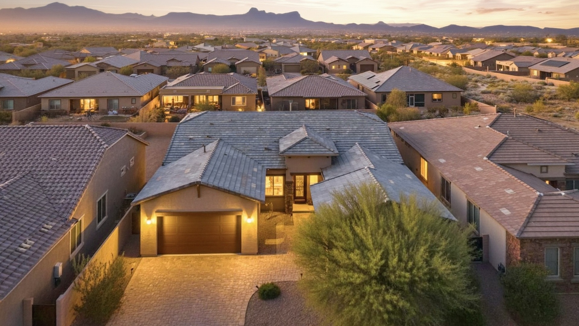 Professional real estate curb appeal photo
